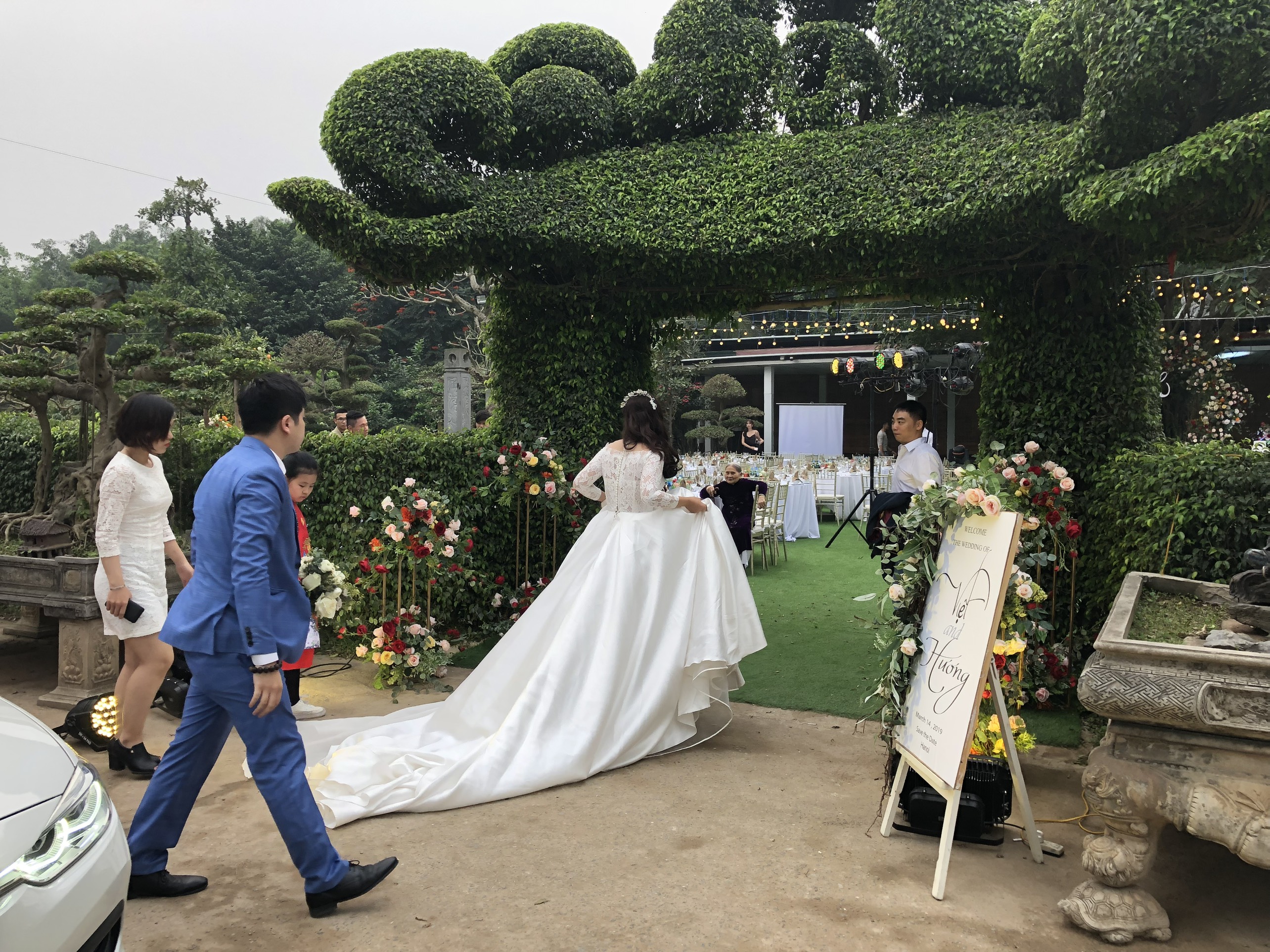 Đám cưới hai bạn Việt - Hương