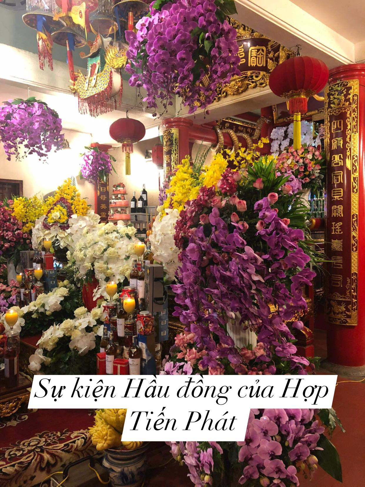 Hợp Tiến Phát - đơn vị tổ chức sự kiện Dâng Phật-Chúc thánh- Hầu đồng chuyên nghiệp.