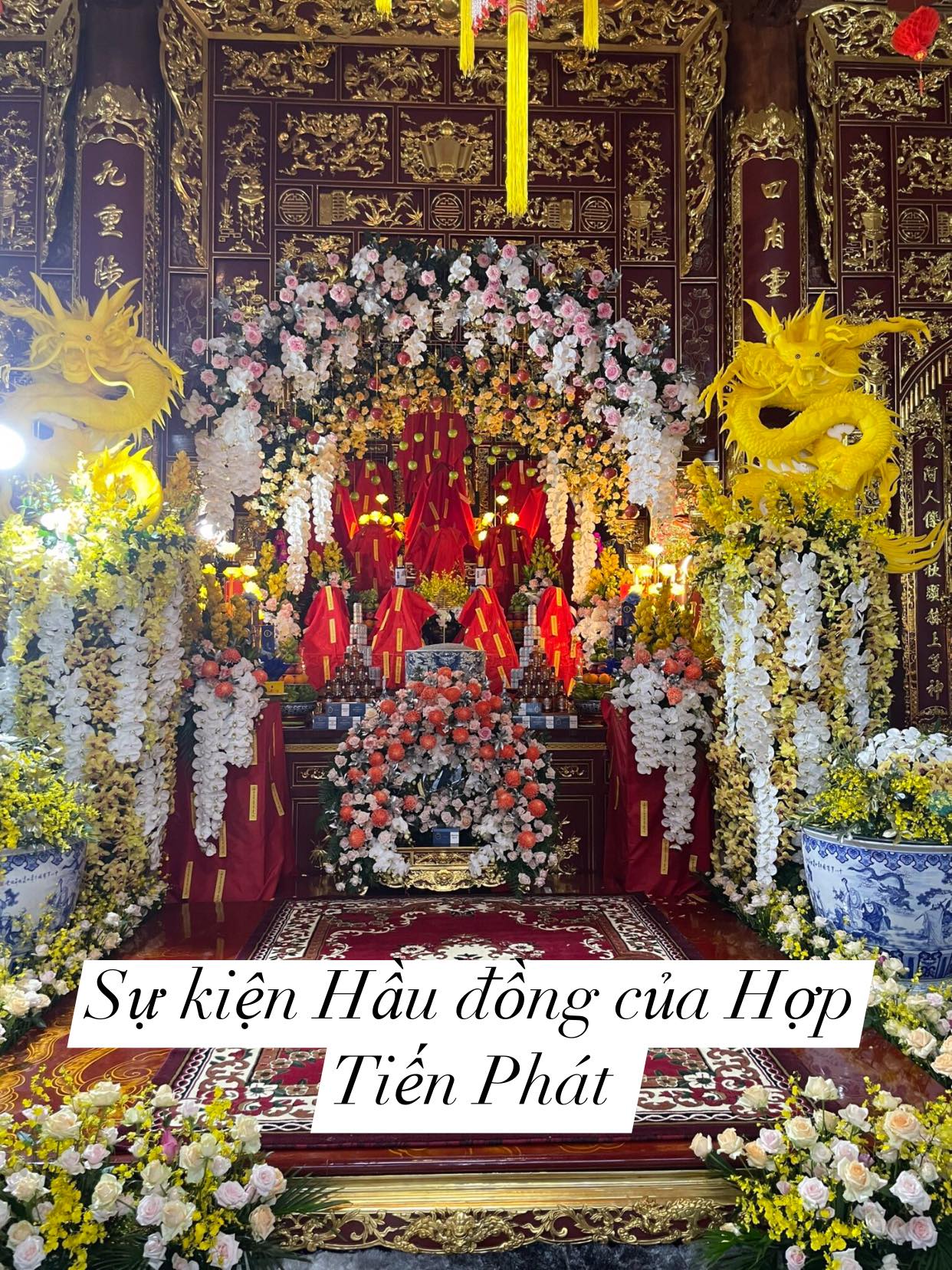 Hợp Tiến Phát - đơn vị tổ chức sự kiện Dâng Phật-Chúc thánh- Hầu đồng chuyên nghiệp.